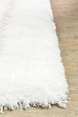 Cobi Shaggy Beige White Rug 8745A - Floorsome - Shaggy