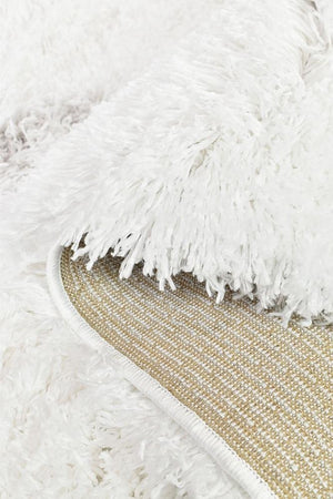 Cobi Shaggy White Rug 8744A - Floorsome - SHAGGY