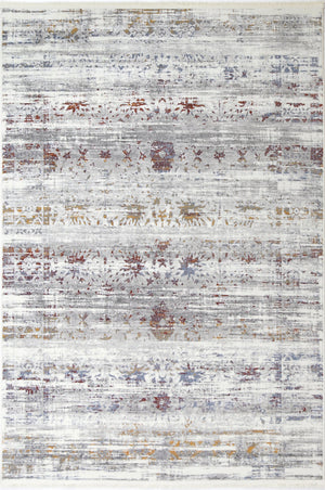 Cordelia Classic Grey Multi Rug - Floorsome - Rug