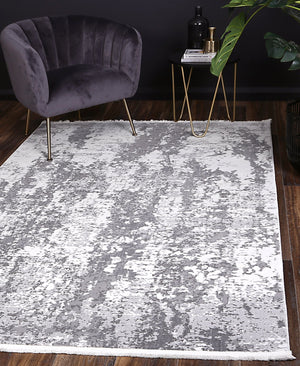 Cordelia One Modern Grey Rug - Floorsome - Rug