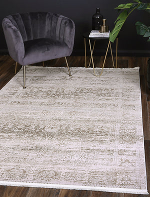 Cordelia Solid Beige Modern Rug - Floorsome - Rug