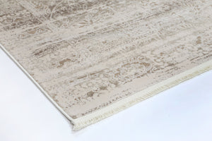 Cordelia Solid Beige Modern Rug - Floorsome - Rug