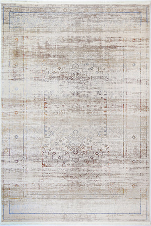 Cordelia Traditional Beige Multi Rug - Floorsome - Rug