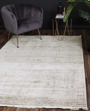 Cordelia Traditional Beige Rug - Floorsome - Rug