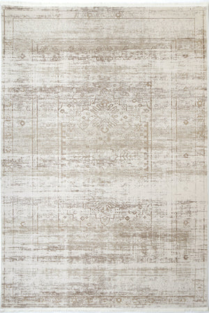 Cordelia Traditional Beige Rug - Floorsome - Rug