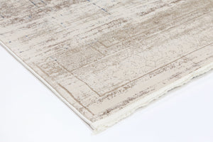 Cordelia Traditional Grey Blue Rug - Floorsome - Rug