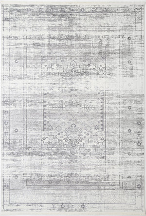 Cordelia Traditional Grey Rug - Floorsome - Rug