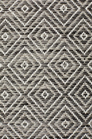 Courtyard Grey Indoor Outdoor Rug - Floorsome - Outdoor Rugs