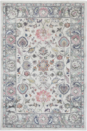 Crystal Transitional Cream Rug - Floorsome - Rug