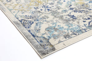 Delicate Blue Green Contemporary Rug - Floorsome - Modern Rugs