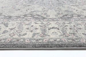 Delicate Grey Oriental Rug - Floorsome - Modern Rugs