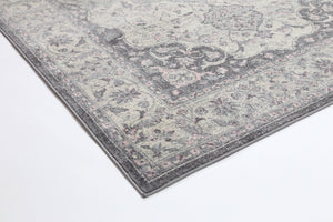 Delicate Grey Oriental Rug - Floorsome - Modern Rugs