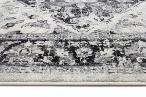 Delicate Grey Traditional Rug - Floorsome - Modern Rugs