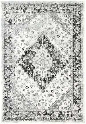 Delicate Grey Traditional Rug - Floorsome - Modern Rugs