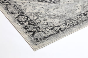 Delicate Grey Traditional Rug - Floorsome - Modern Rugs