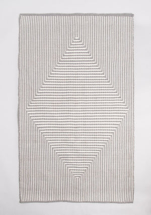 Denver Grey And Ivory Modern P.E.T Indoor Outdoor Rug - Floorsome - Indoor/Outdoor Rugs