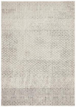 Diamond Grey Transitional Rug - Floorsome - Modern