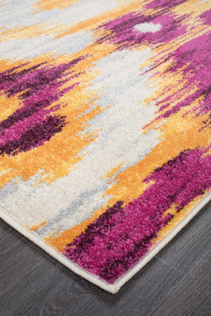 Dimensions 421 Aubergine Modern Rug - Floorsome - Modern