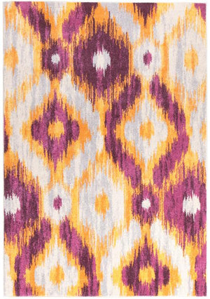 Dimensions 421 Aubergine Modern Rug - Floorsome - Modern