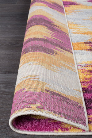 Dimensions 421 Aubergine Modern Rug - Floorsome - Modern