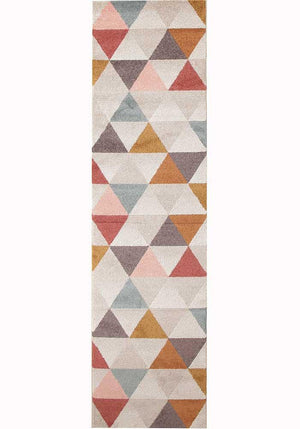 Divinity Order Blush Modern Runner Rug - Floorsome - Modern