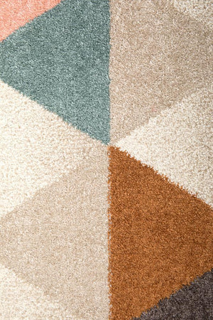 Divinity Order Blush Modern Runner Rug - Floorsome - Modern