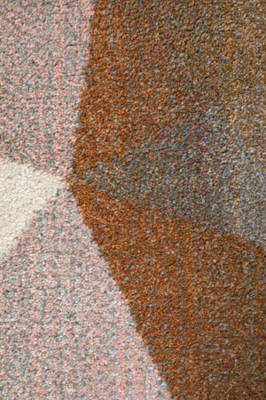 Divinity Shatter Blush Modern Rug - Floorsome - Modern