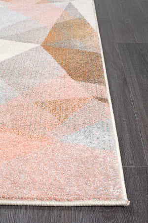 Divinity Shatter Blush Modern Rug - Floorsome - Modern