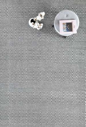 Dolomite Ivory Wool Rug - Floorsome - FLATWEAVE