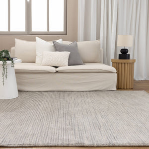 Eco Breeze Wool Grey - Floorsome - Area Rug