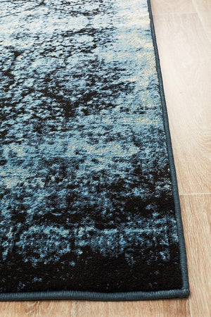 Elisabeth Heritage Rug Navy - Floorsome - Modern