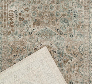 Esquire Central Traditional Beige Rug - Floorsome - Traditional