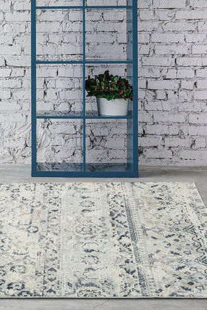 Esquire Segments Traditional Blue Rug - Floorsome - Traditional