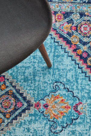 Eternal 910 Blue Rug - Floorsome - Modern