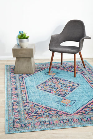 Eternal 910 Blue Rug - Floorsome - Modern