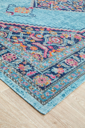 Eternal 910 Blue Rug - Floorsome - Modern