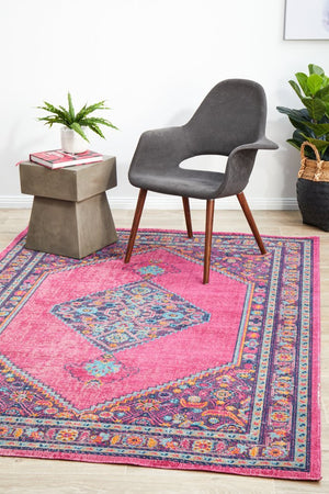 Eternal 910 Pink Rug - Floorsome - Modern