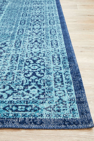 Eternal 912 Blue Rug - Floorsome - Modern