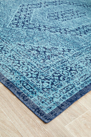 Eternal 912 Blue Rug - Floorsome - Modern