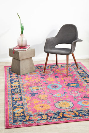 Eternal 913 Pink Rug - Floorsome - Modern