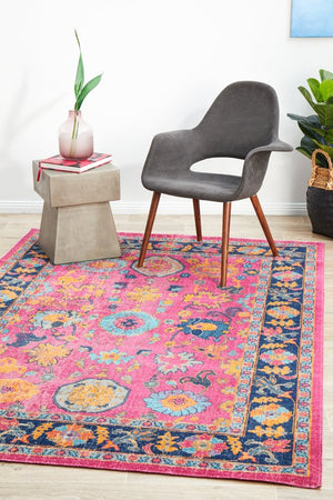 Eternal 913 Pink Rug - Floorsome - Modern