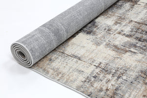 Expressions Beige Grey Modern Rug - Floorsome - Modern Rugs