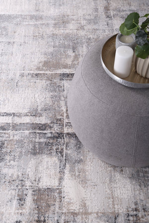 Expressions Beige Grey Modern Rug - Floorsome - Modern Rugs