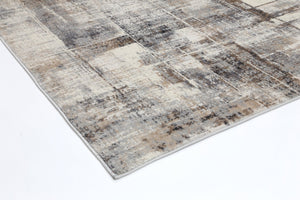 Expressions Beige Grey Modern Rug - Floorsome - Modern Rugs