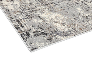 Expressions Grey Modern Rug - Floorsome - 