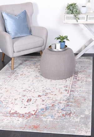 Expressions Grey Multi Contemporary Rug - Floorsome - Modern