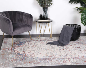 Expressions Grey Multi Contemporary Rug - Floorsome - Modern