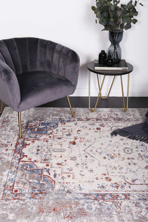 Expressions Grey Multi Contemporary Rug - Floorsome - Modern