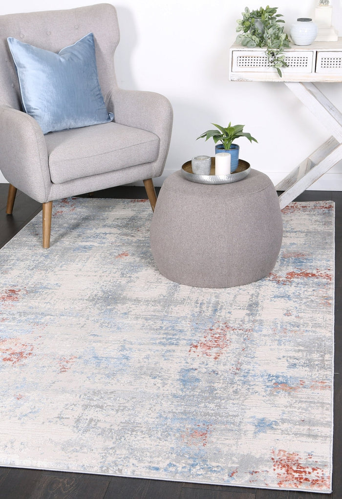 Expressions Grey Multi Modern Rug