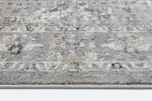 Expressions Grey Oriental Rug - Floorsome - modern rugs